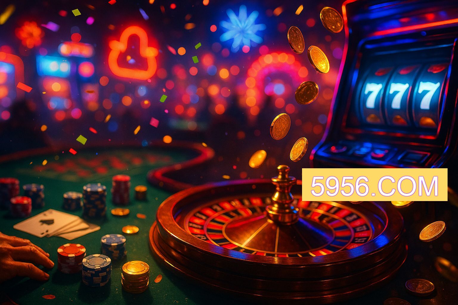 Jogos emocionantes no 5956